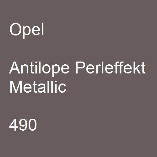 Opel, Antilope Perleffekt Metallic, 490.